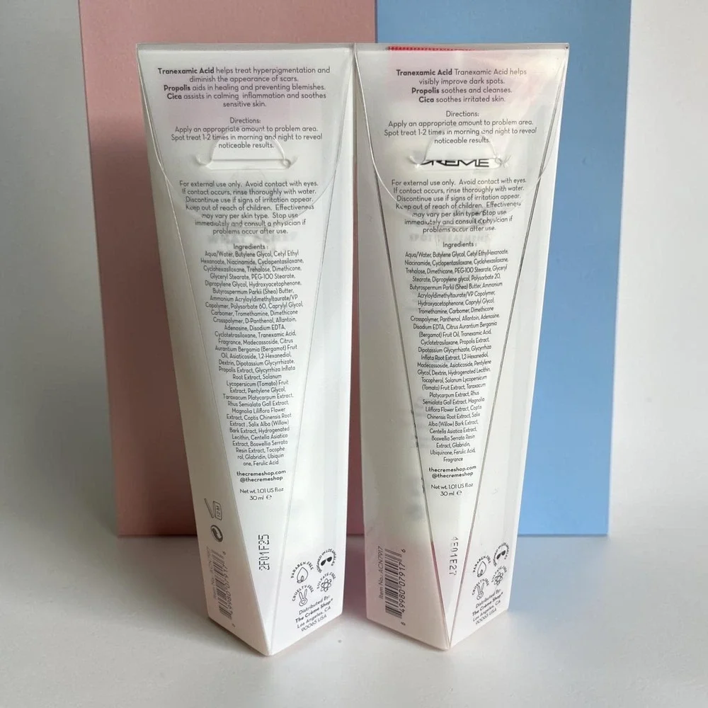 The Creme Shop What Acne? Spot Treatment Blemish & Dark Spots 1.01 oz 2 Pack New